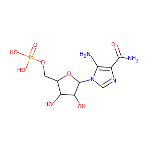 5'-phosphoribosyl-5-amino-4-imidazole carboxamide